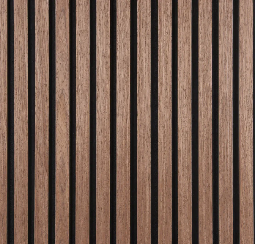 Akustikkpanel Quanti Walnut 18 x 520 x 2440 mm