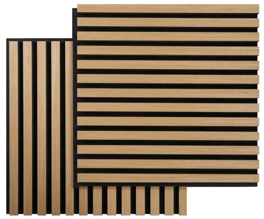 Akustikkpanel Square Light Oak 22 x 520 x 520 mm 2-pk.