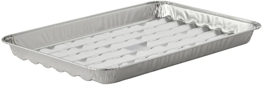 Aluminiumsform med hull 34,2 x 22,8 cm 5 stk. - Grillexpert