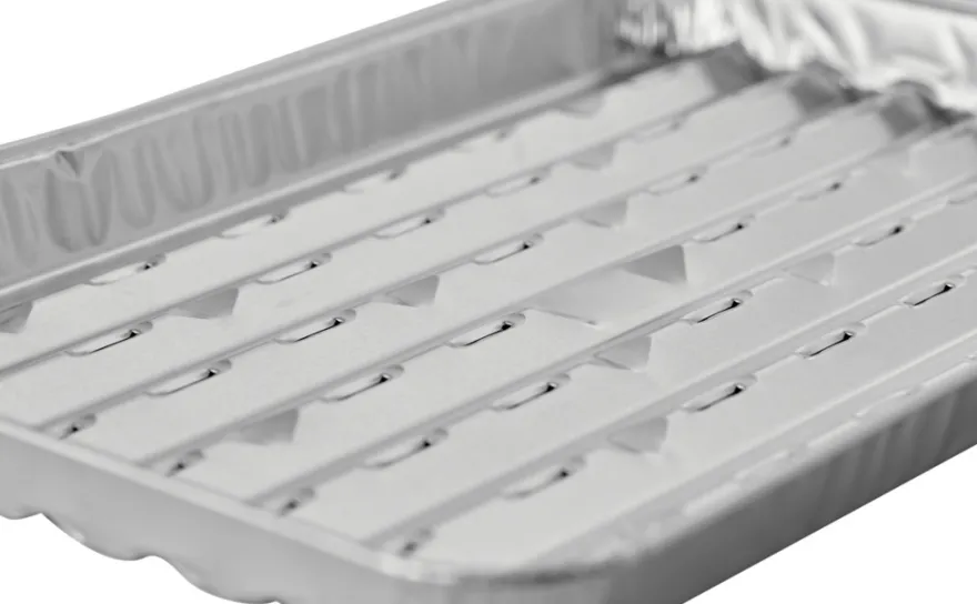Aluminiumsform med hull 34,2 x 22,8 cm 5 stk. - Grillexpert