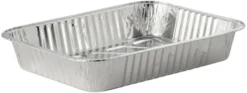 Aluminiumsform 24,5 x 17,5 cm 5 stk. - Grillexpert