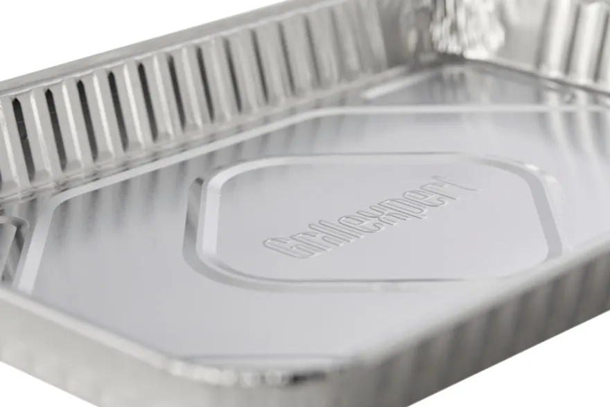 Aluminiumsform 32,5 x 22,5 x 3,2 cm 5 stk. - Grillexpert