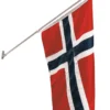Balkongflagg 100 x 72 cm snurrefritt