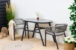 Balkongsett Chicago svart - Sunlife®