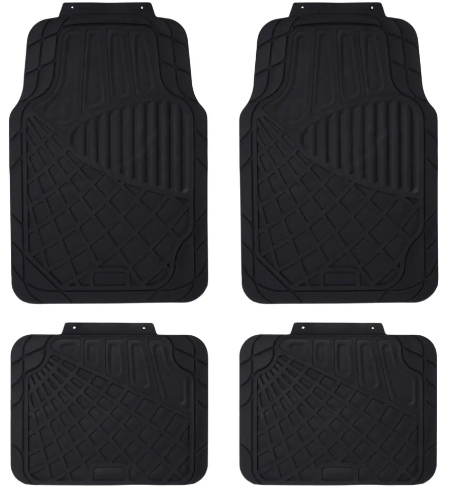 Bilmatte sett med 4 stk. gummi - Autozone