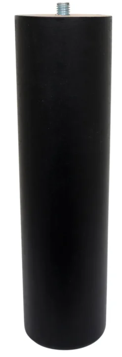 Bordben Ø55 mm x 20 cm bøk/svart