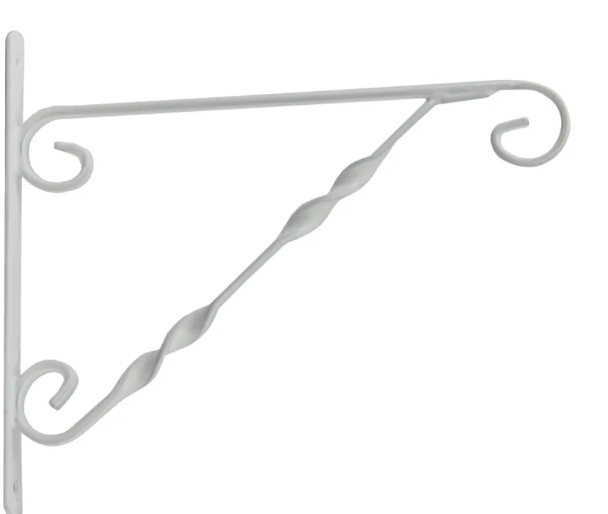 Brakett hvit 30-35 cm