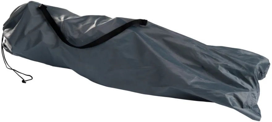 Campingstol m/koppholder Osaka grå/svart – Sunlife®