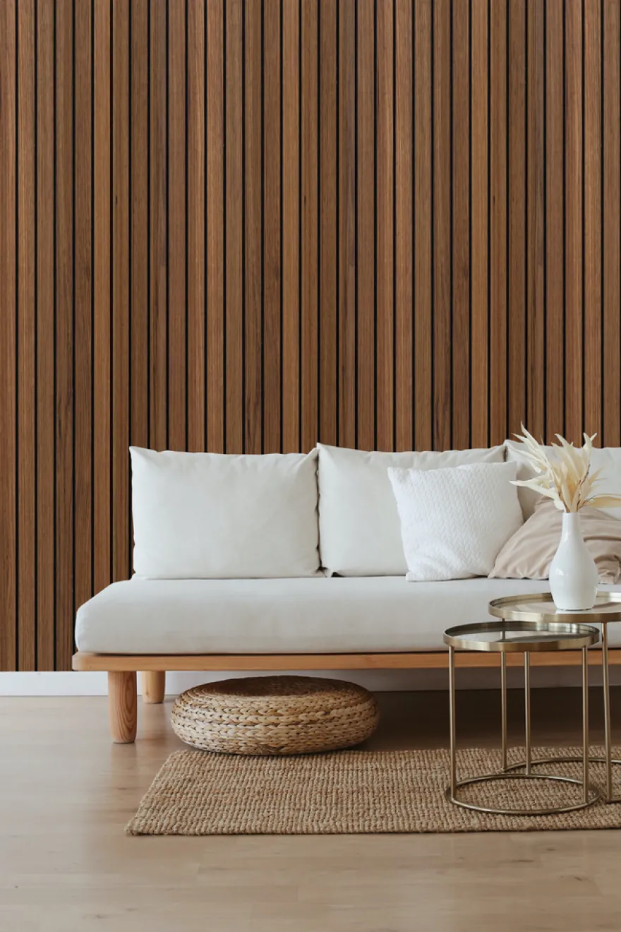 Deco Spilepanel Walnut 12 x 600 x 2400 mm