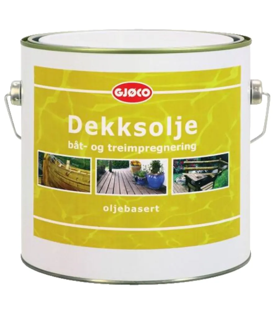 Dekksolje 3 liter - Gjøco