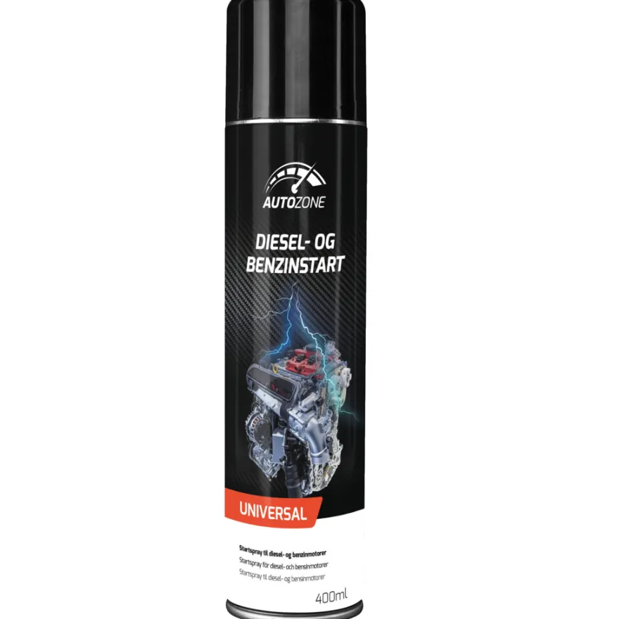 Diesel- og bensinstart 400 ml - Autozone