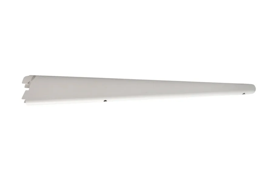 Dobbel hylleknekt til Rack System 37 cm - hvit