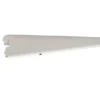 Dobbel hylleknekt til Rack System 22 cm - hvit