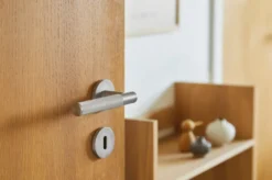 Dørhåndtak 13,5 cm matt sateng nikkel - Homefixer
