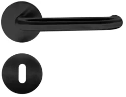 Dørhåndtak U-grep Ø16 mm matt svart