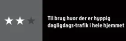Dørmatte grå 80 x 120 cm