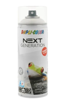 Dupli-Color Next Generation spraymaling hvit matt