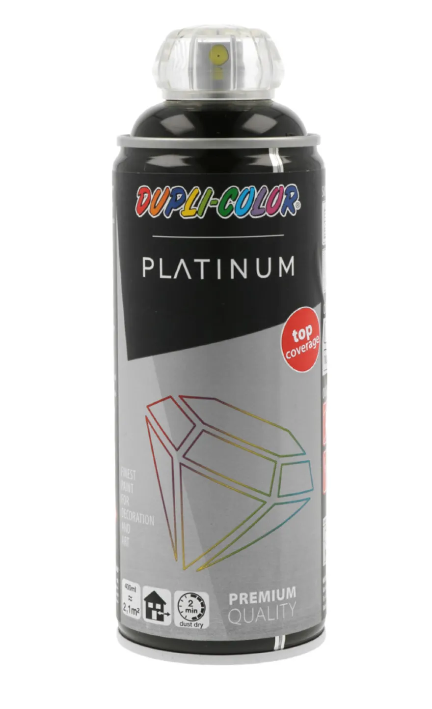Dupli-Color Platinum spraymaling svart blank