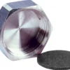Endemuffe 1/2" krom