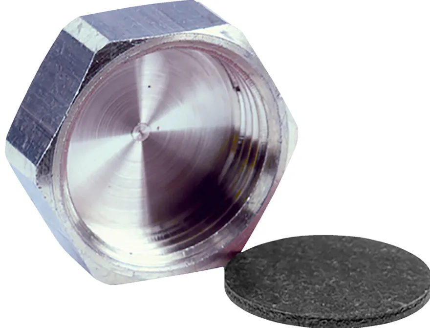 Endemuffe 3/8" krom