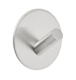 Enkel krok selvklebende Ø48 mm - børstet