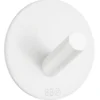 Enkel krok selvklebende Ø48 mm - hvit