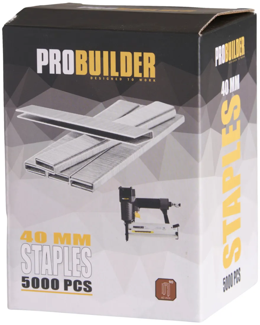 Festestifter 40 mm 5000 stk. - Probuilder