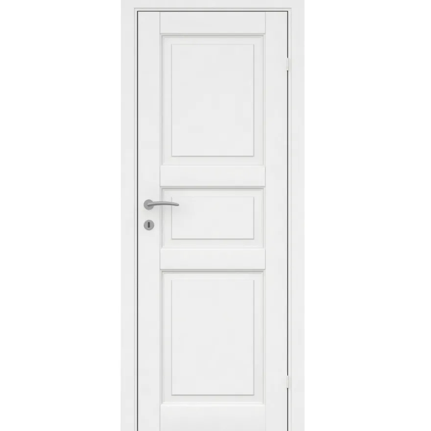 Finlandsdør hvit formpresset dør - 82,6 cm