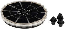 Fontene med solceller Ø16,5 cm – Outfit