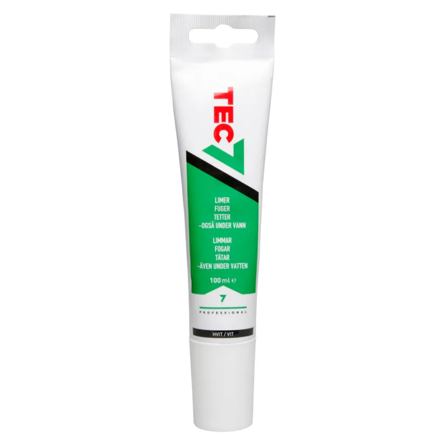 Fugemasse hvit 100 ml Tec7