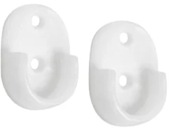 Garderobestangholder 2 stk.