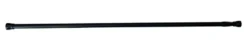 GEYSER® gardinstang svart 110–200 cm Ø22 mm