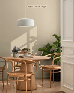 Gjøco Silkematt Rom akrylmaling 2,7 liter – Chic Beige 430