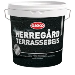 Gjøco terrassebeis vanntynnet gylden 2,7 liter
