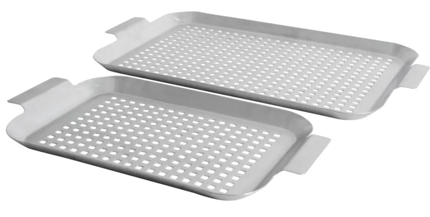 Grillfat 2 stk. medium og stor - Grillexpert