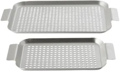 Grillfat 2 stk. medium og stor - Grillexpert