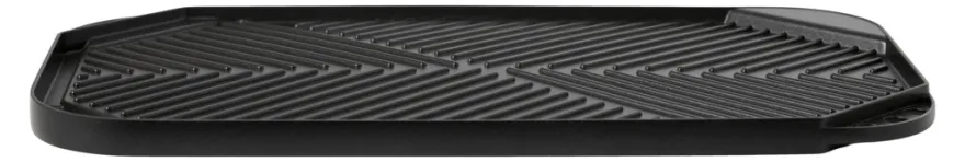 Grillplate helstøpt 49,5 x 27,3 cm - Grillekspert Premium