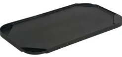 Grillplate helstøpt 49,5 x 27,3 cm - Grillekspert Premium