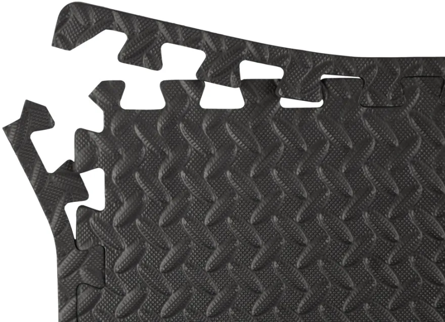 Gulvmatte 61 x 61 cm - 6 stk.