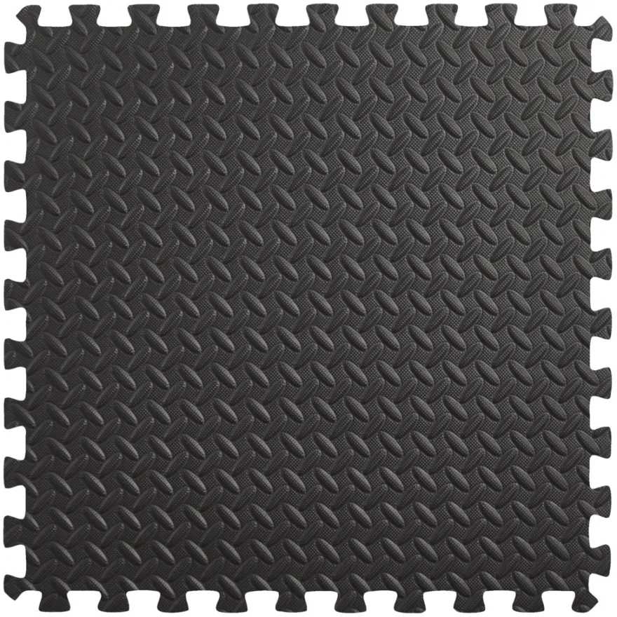 Gulvmatte 61 x 61 cm - 6 stk.