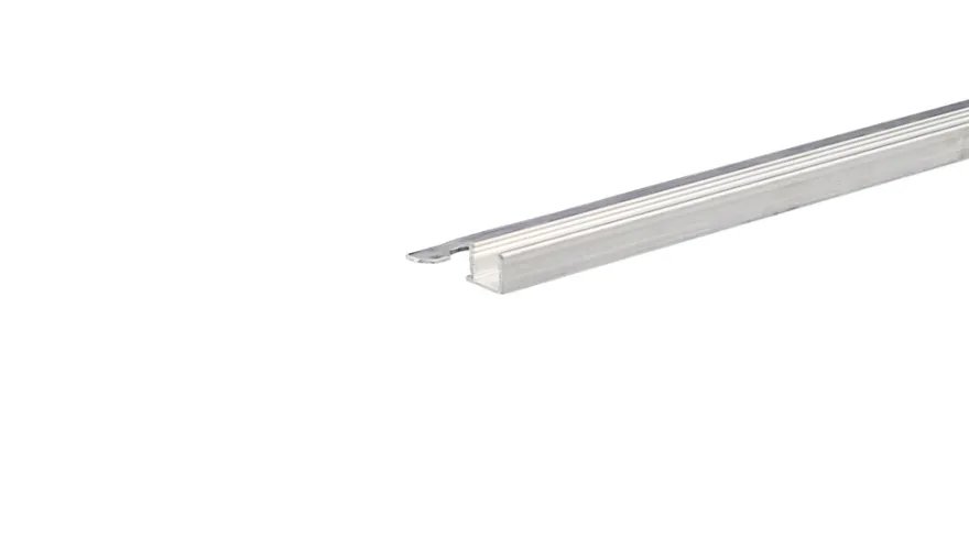 Gulvprofil basis aluminium - 6-10 mm x 0,9 meter