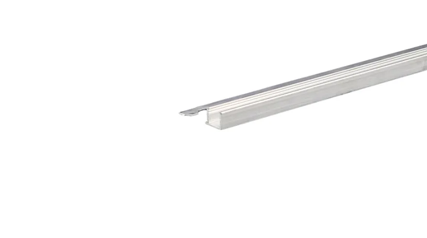 Gulvprofil basis aluminium - 16-22 mm x 0,9 meter