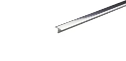 Gulvprofil T - sølv - 9 x 14 mm x 0,9 meter