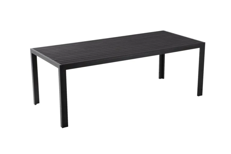 Hagebord Havanna 205 x 90 cm i alu/nonwood - Sunlife®