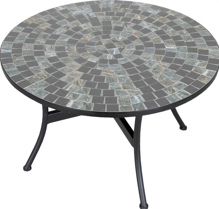 Hagebord Rom mosaikk Ø120 cm - Sunlife®
