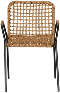 Hagestol Madison svart/natur – Sunlife®
