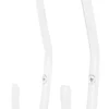 Hattekrok dobbel A-2 hvit