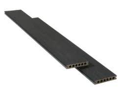 Heimdal terrassebord kompositt svart/grå 22x130x4000 mm