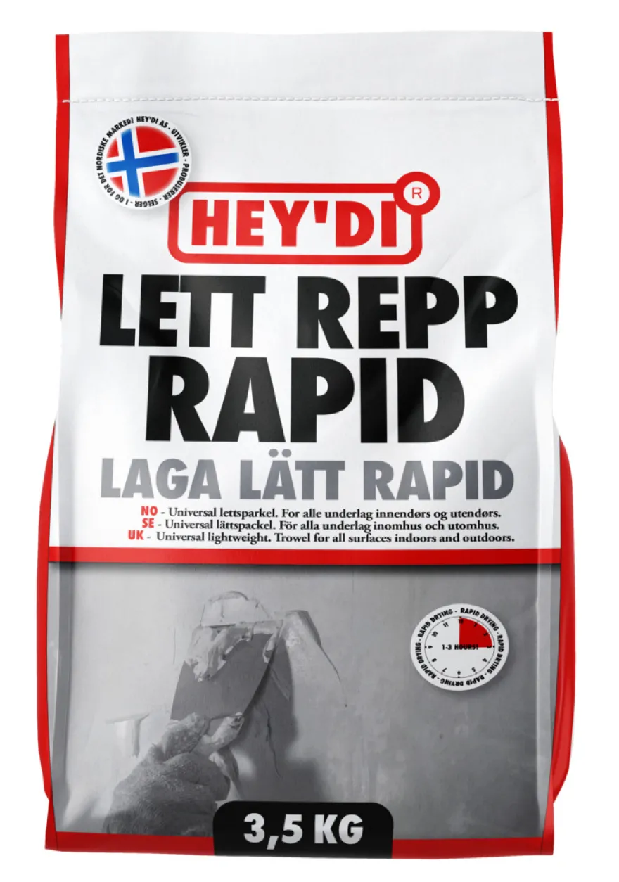 Hey'di Lett Repp universalsparkel 3,5 kg