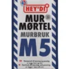 Hey'di Mur- og pussmørtel M5 20 kg